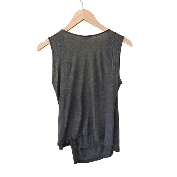 Max Mara Sleeveless Surplus V-neck Top Size Small Neutral Brown - Picture 8 of 8